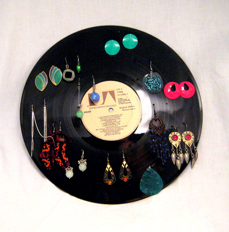 LP Vinyl Album Earring Stand (3)