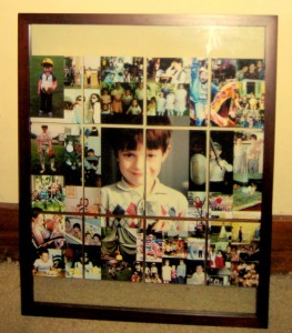 Photo Collage Mosaic Framed
