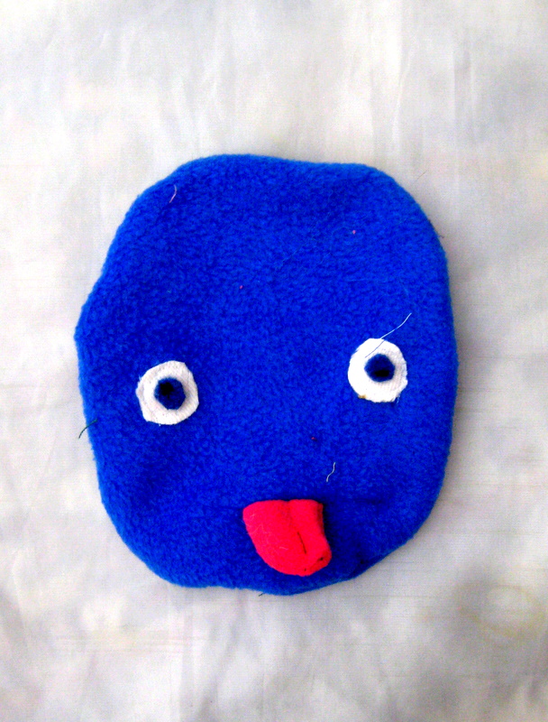 blank stare face. The Blank Stare Doll – Blue