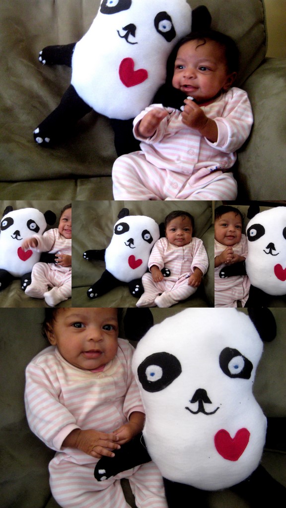 Razblint - Doll - Panda - Make Your Own Panda - Panda with Baby