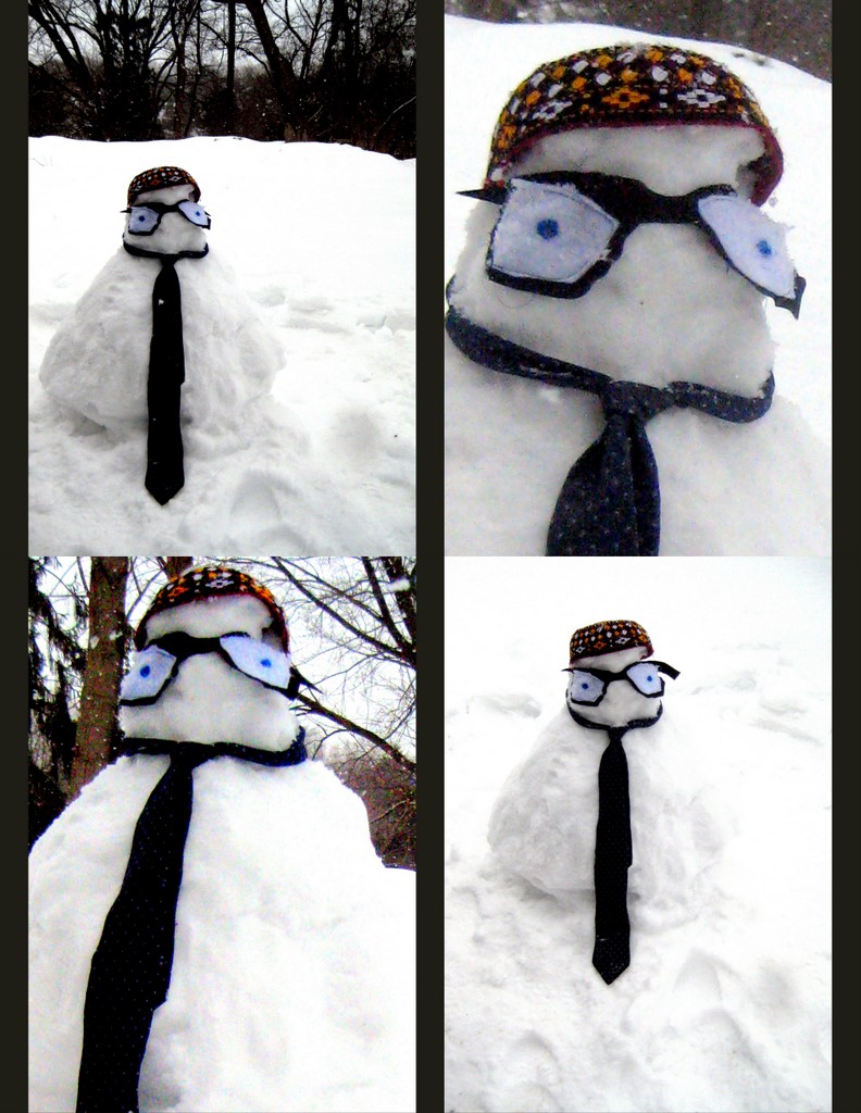 Razblint - Snow doll Snowman - The Turkmen Snowman
