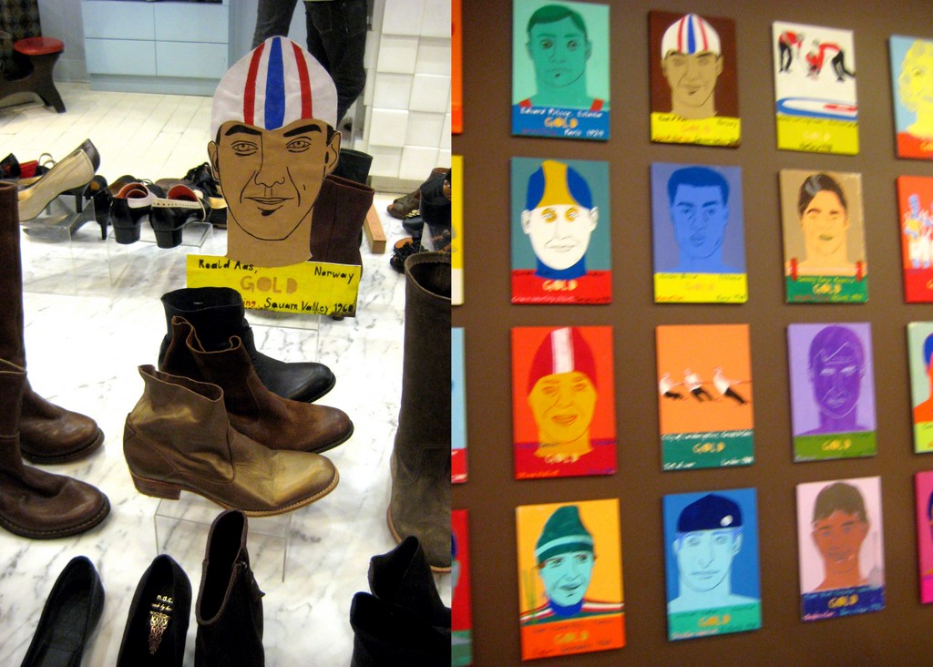 Razblint - Vancouver - Olympic Gold Medal Art - Shoe Sale - Gravity Pope - Jessica Romberg art (2)