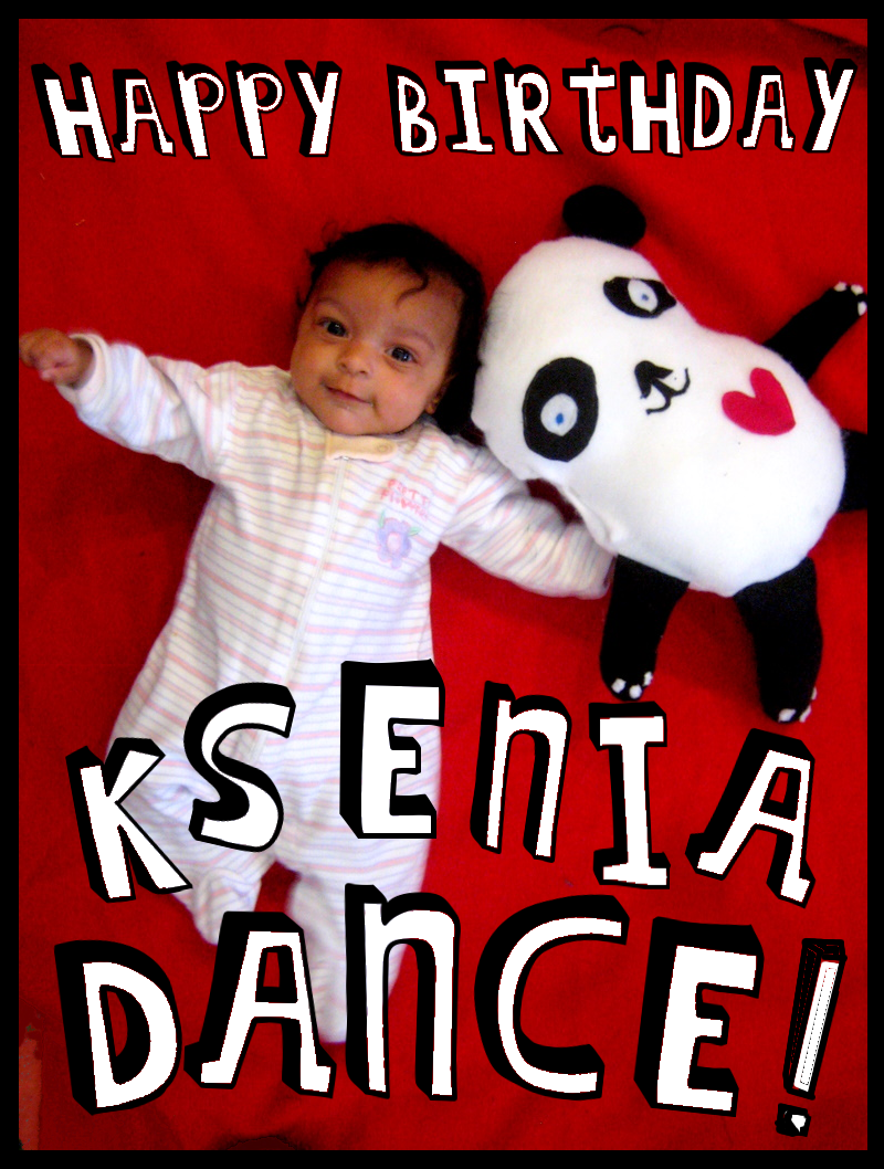Happy Birthday Ksenia Dance