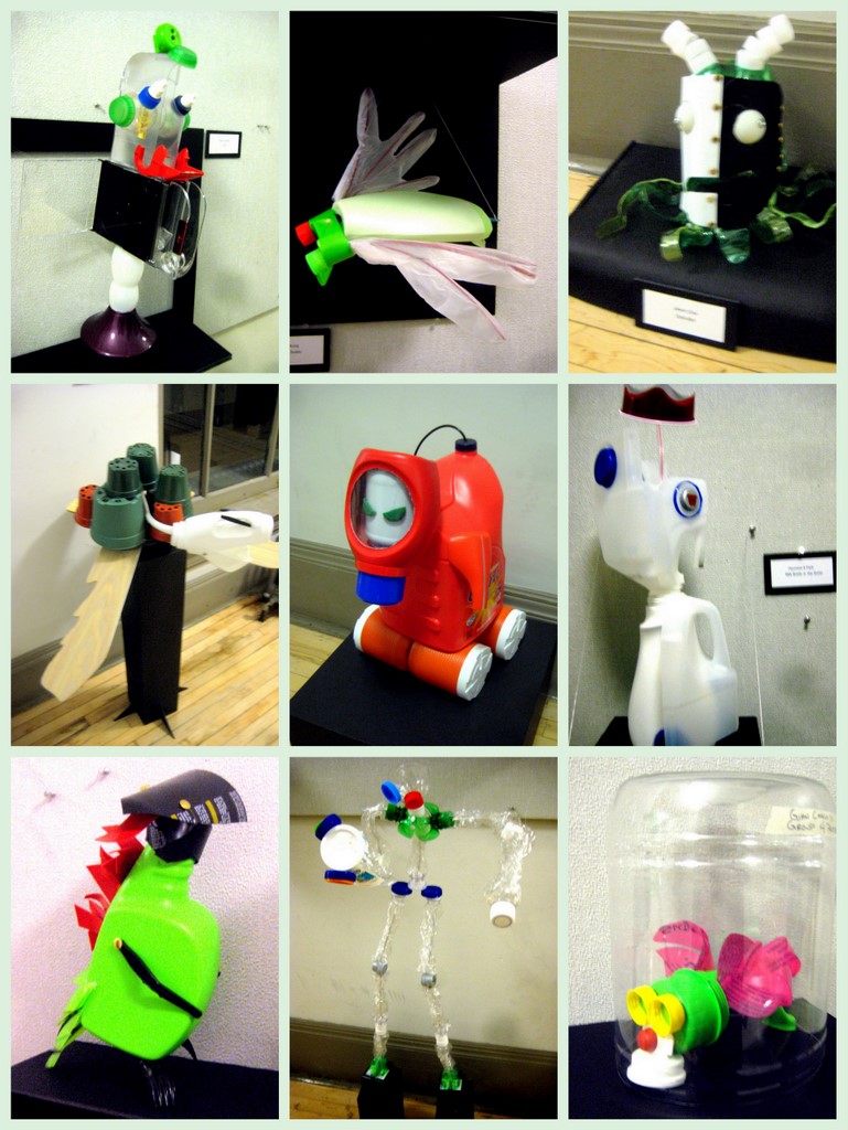 Razblint- Carnegie Mellon School of Design - Recycled Plastic Monsters Insects Beasts (2)