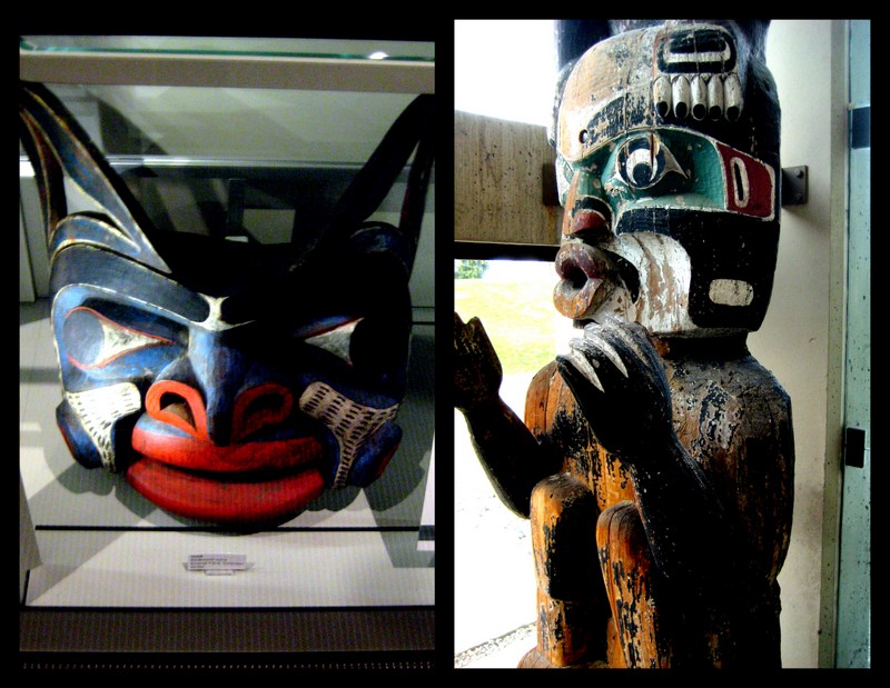 razblint - first nation art - vancouver - faces and dolls and statues