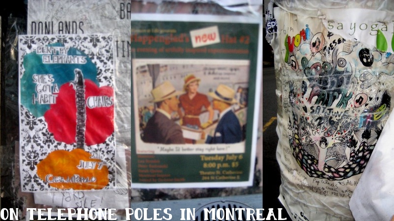 Razblint - Postcards from Montreal - Windows Bikes Ice Cream Clothes
