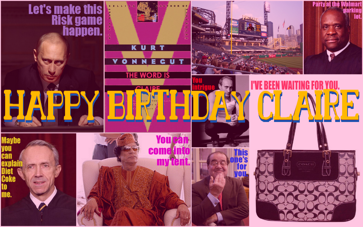 Razblint - 00 - Happy Birthday to Claire - Its a Happy Birthday collage A