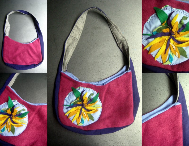 Razblint - Wildflowery and Hearted Pursebags - Handmade and on etsy (2)