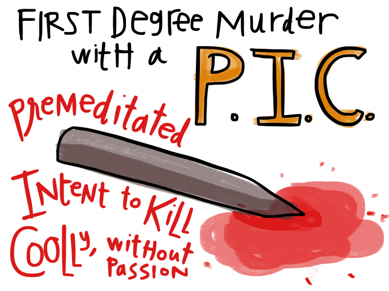 Drawn Law - First Degree Murder - PIC