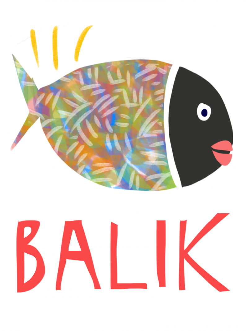 Balik Fish print by Margaret hagan