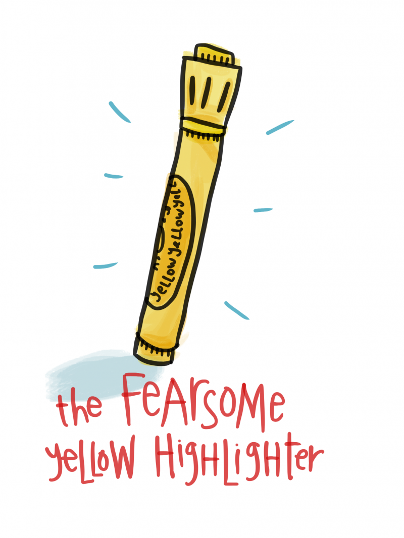 Margaret Hagan - THe Fearsome Yellow Highlighter