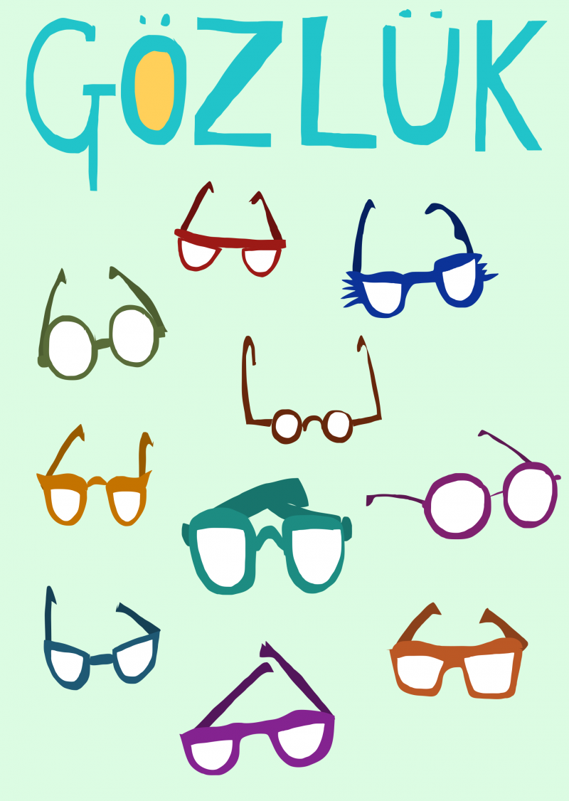 Margaret hagan - Gozluk - Eyeglasses in Turkish