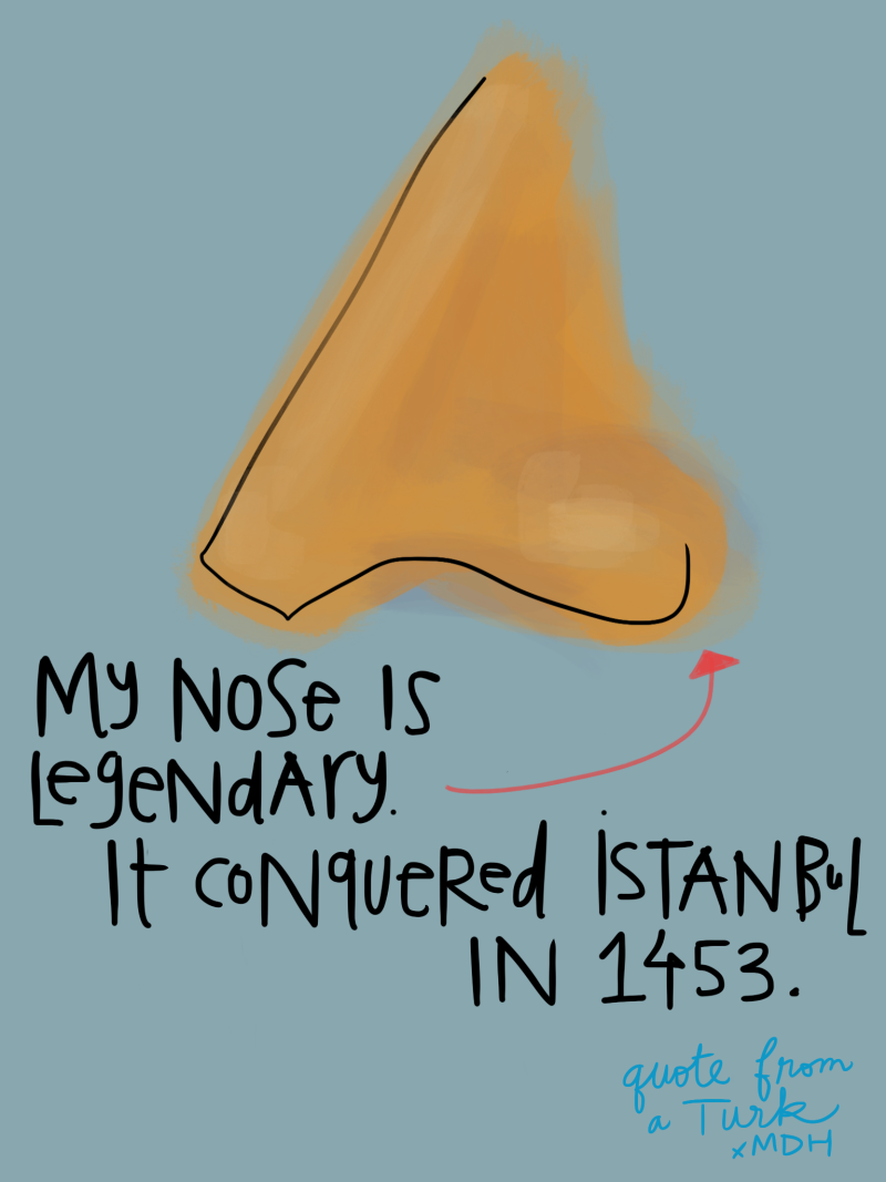 My_Nose conquered Istanbul