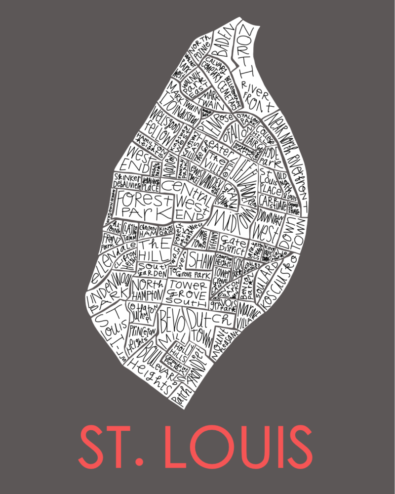 St Louis Map - dark bg white map smaller